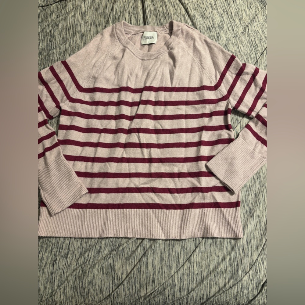 Stitches Soft Pink Sweater